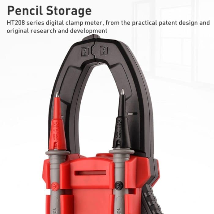HABOTEST HT208D 1000A Digitales Zangen-Multifunktions-Brandschutz-Universalmessgerät – Bild 2