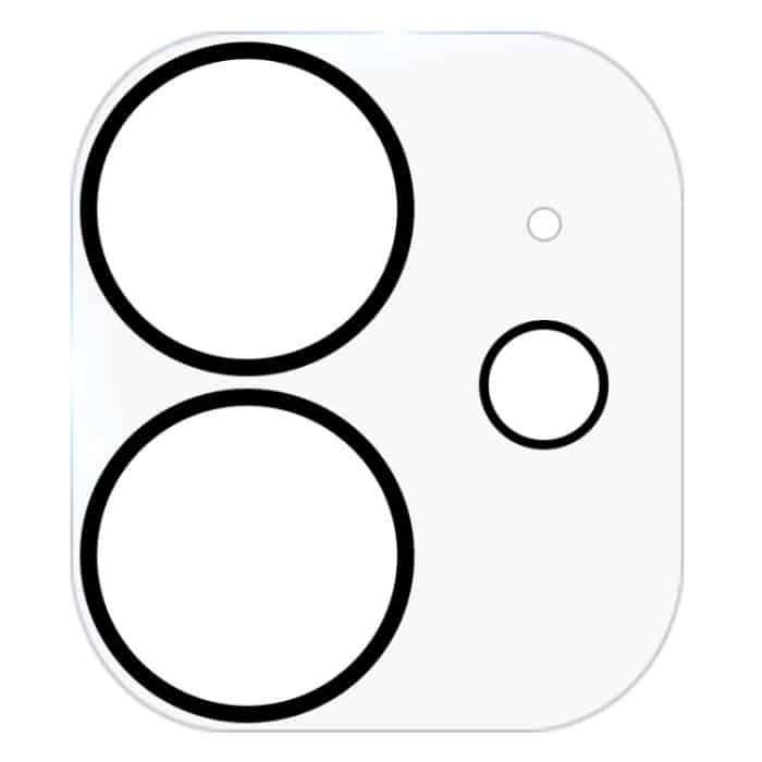 50 Stück HD Anti-Glare-Rückfahrkamera-Objektivschutz aus gehärtetem Glas, For iPhone 12 (50PCS), For iPhone 12 Pro (50PCS) – Bild 2