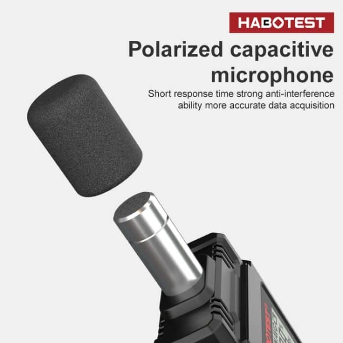HABOTEST HT602 Multifunktionaler Lärm-Dezibel-Tester mit digitaler Anzeige – Bild 4