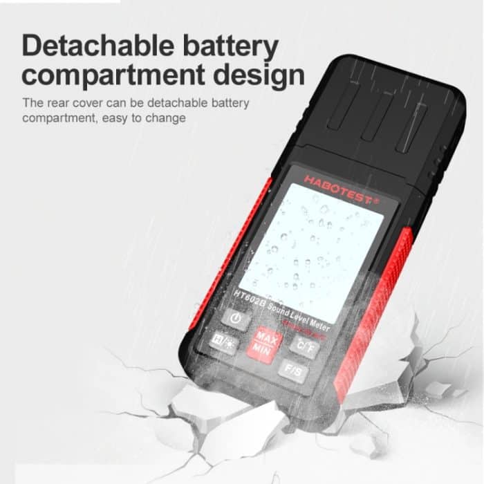 HABOTEST HT602B Multifunktionaler Rausch-Dezibel-Tester mit digitaler Anzeige – Bild 7