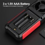 HABOTEST HT605 Tragbares Windgeschwindigkeitsmessgerät mit intelligenter Digitalanzeige – Bild 12