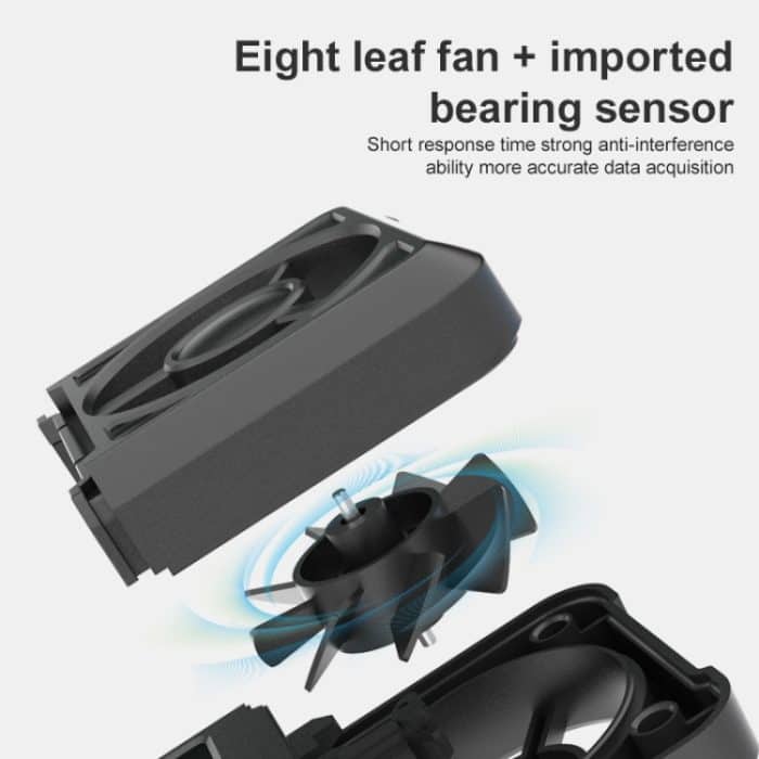 HABOTEST HT605 Tragbares Windgeschwindigkeitsmessgerät mit intelligenter Digitalanzeige – Bild 6