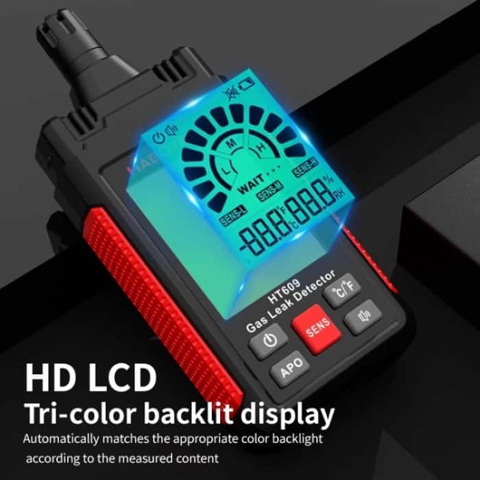 HABOTEST HT609 Tragbares Gasmessgerät für brennbare Gase – Bild 9