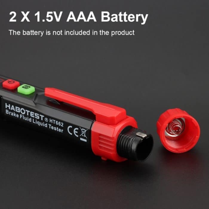 HABOTEST HT662 Auto-Motorrad-Bremsflüssigkeits-Teststift – Bild 9