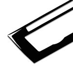 Für BMW 5er F10 2011–2017, einfarbiger Auto-CD-Aufkleber, dekorativer Aufkleber – Bild 3