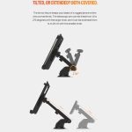 Ulefone Auto-Handyhalterung mit Saugnapf, Suction Cup Phone Holder – Bild 5