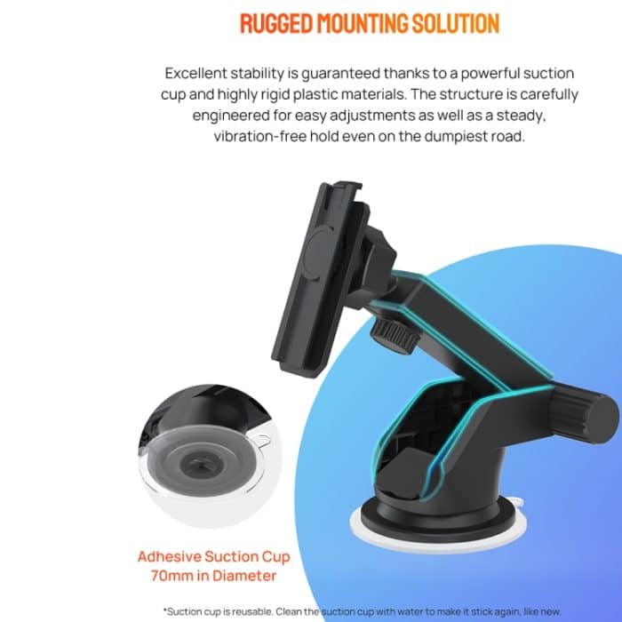 Ulefone Auto-Handyhalterung mit Saugnapf, Suction Cup Phone Holder – Bild 6