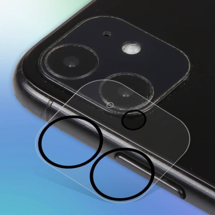 HD-Anti-Glare-Rückfahrkamera-Objektivschutz aus gehärtetem Glas, For iPhone 12 mini(1 PC), For iPhone 12 Pro Max(1 PC) – Bild 1