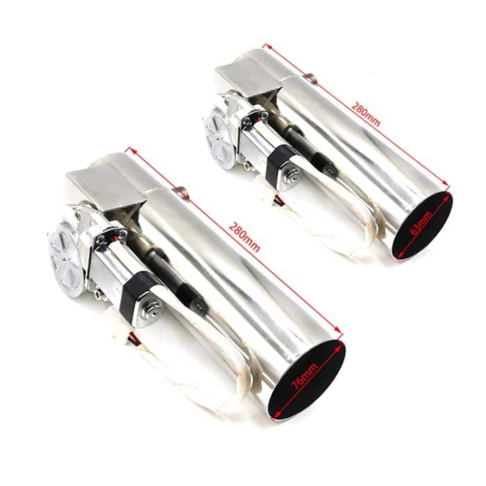 Auto-Edelstahl-Geradrohr-Fernbedienung, elektrisches Auslassventil, 2.5 inch, 3 inch – Bild 5