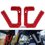 Für Jeep Wrangler JK 2007–2018, Auto-Modifikation, Aluminium-Innengriff, For Jeep Wrangler JK 2007-2018 (Red), For Jeep Wrangler JK 2007-2018 (Blue), For Jeep Wrangler JK 2007-2018 (Silver), For Jeep Wrangler JK 2007-2018 (Black)