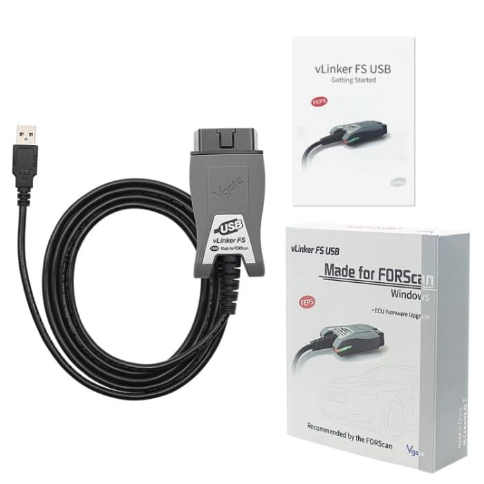 Vgate Vlinker FS ELM327 USB OBD2 Autodiagnosetool – Bild 2