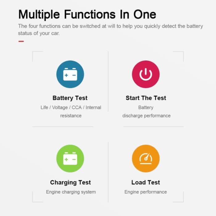 OBDResource BM520 6V 12V Auto Digital Load Battery Tester – Bild 5