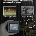 NV3000 Outdoor-Jagd 4K HD Monokulares digitales Nachtsichtgerät, NV3000 (Camouflage), NV3000 (Black) – Bild 8