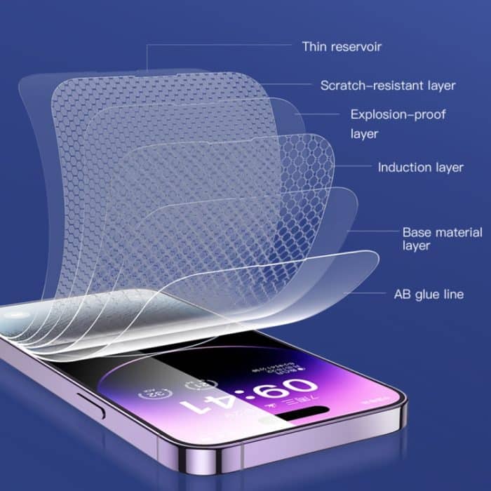 TOTU AB-074 Zero Sense Series Gaming Frosted Vollbild-Hartfolie, For iPhone 14/13, For iPhone 14 Pro, For iPhone 14 Plus/13 Pro Max, For iPhone 14 Pro Max – Bild 3