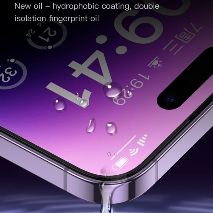 TOTU AB-075 Sichtschutz, gehärtete Vollbildfolie mit Staubkammer, For iPhone 14/13, For iPhone 14 Pro, For iPhone 14 Plus/13 Pro Max, For iPhone 14 Pro Max – Bild 5