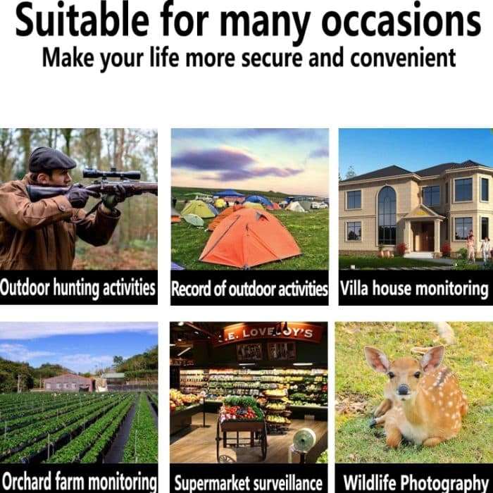 MINI600 Outdoor 1080P HD Infrarot-Jagd-Tracking-Kamera – Bild 4