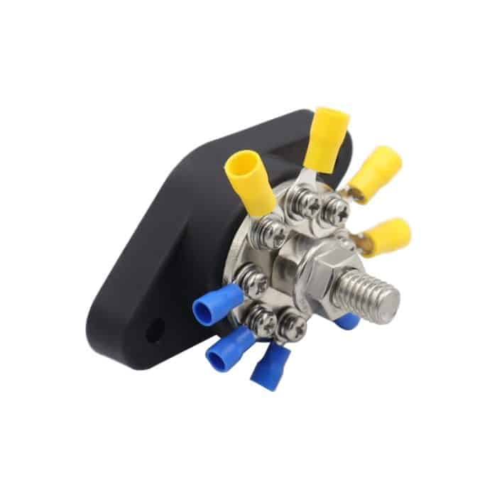 3/8 Zoll M10 RV Yacht 8-Wege-Anschlussbolzen mit 2 M5x20-Schrauben + 16 Stück Anschlüssen, CP-3065, CP-3066 – Bild 3