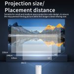 T1 480x360 800 Lumen tragbarer Mini-LED-Projektor, Spezifikation: EU-Stecker, EU Plug – Bild 10