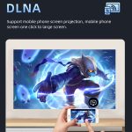 T2 800 x 480 1000 Lumen LED HD Mini-Projektor, Spezifikation: EU-Stecker – Bild 7