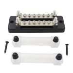 CP-3110 1 Paar 150A 12-48V RV Yacht Zweireihige 6-Wege-Sammelschiene – Bild 3