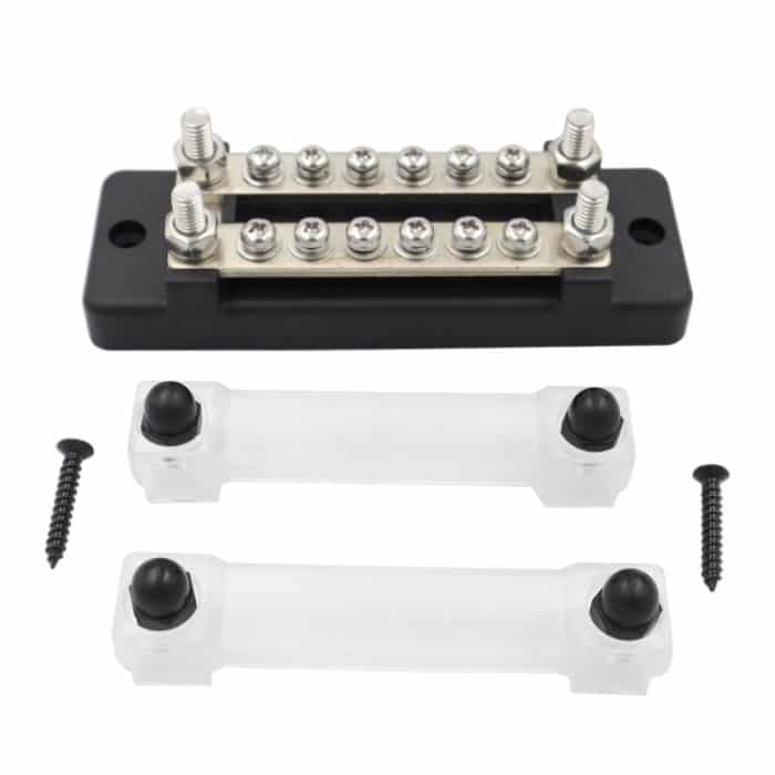 CP-3110 1 Paar 150A 12-48V RV Yacht Zweireihige 6-Wege-Sammelschiene – Bild 3