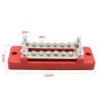 CP-3110 1 Paar 150A 12-48V RV Yacht Zweireihige 6-Wege-Sammelschiene – Bild 6