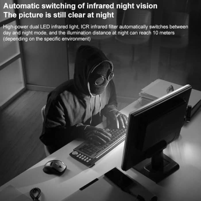 YT53 3MP kabellose PTZ-Überwachungskamera für den Innenbereich mit HD-Auflösung, AU Plug, EU Plug, UK Plug, US Plug – Bild 7