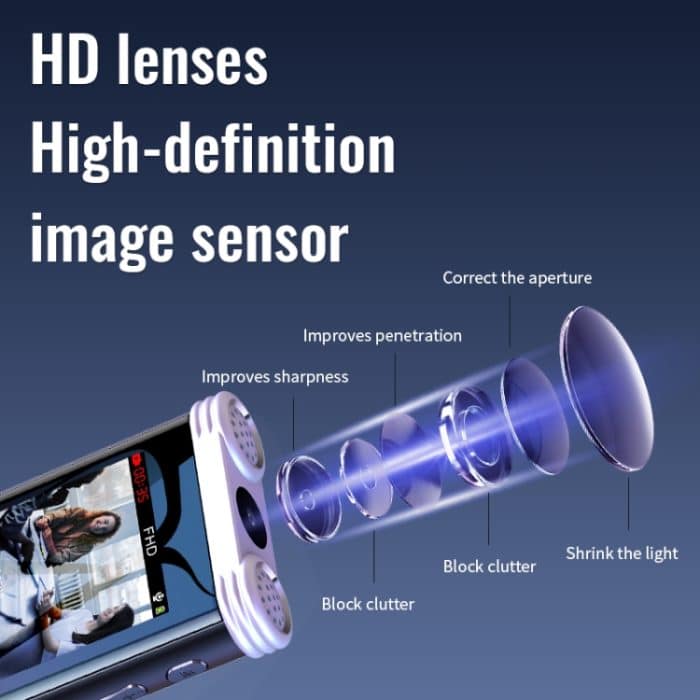 JNN V20 1080P HD-Video-Bewegungserkennungsrekorder, 128G, 256G – Bild 7