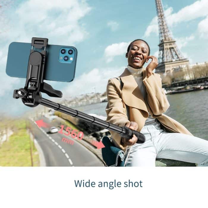L16 Faltbarer Bluetooth-Stativ Selfie Stick Balance Stabilizer Holder – Bild 6