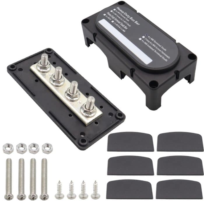 CP-3089-01 300 A 48 V 4-polige M8-Anschluss-Sammelschiene, CP-3089-01, CP-3089-02 – Bild 1