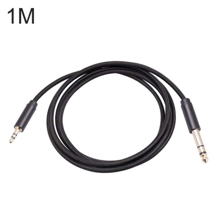 3662BK 3,5-mm-Stecker auf 6,35-mm-Stecker-Stereo-Audiokabel, 1m, 2m, 3m – Bild 1