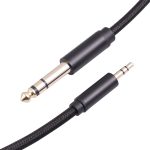 3662BK 3,5-mm-Stecker auf 6,35-mm-Stecker-Stereo-Audiokabel, 1m, 2m, 3m – Bild 2