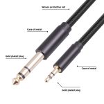 3662BK 3,5-mm-Stecker auf 6,35-mm-Stecker-Stereo-Audiokabel, 1m, 2m, 3m – Bild 3