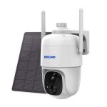 ESCAM G24 3MP WiFi Smart Night Vision Zwei-Wege-Sprachsprechanlage Solarkamera unterstützt Full HD AI-Erkennung PIR-Alarm