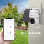 ESCAM G24 3MP WiFi Smart Night Vision Zwei-Wege-Sprachsprechanlage Solarkamera unterstützt Full HD AI-Erkennung PIR-Alarm – Bild 7