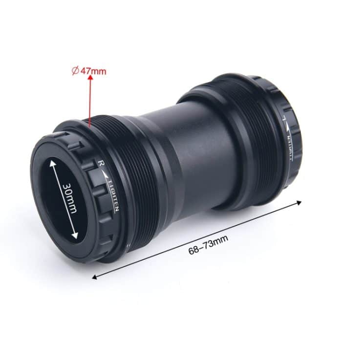 T47A30 Tretlager passt auf 68 mm/73 mm Breite des Fahrradrahmens, T47A30 – Bild 2