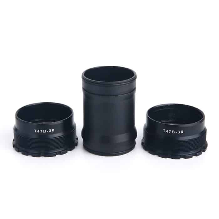 Das T47B30-Tretlager passt auf einen Fahrradrahmen mit einer Breite von 86,5 mm, T47B30 – Bild 4