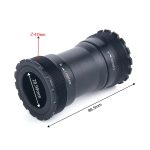 Das T47BDUB-Tretlager passt auf einen Fahrradrahmen mit einer Breite von 86,5 mm, T47BDUB – Bild 2