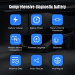 KONNWEI BK200 6V/12V/24V Auto-Bluetooth-Batterietester – Bild 3