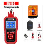 KONNWEI KW 890 2 in 1 Auto OBD2 Fehlerdetektor + Wartungslicht Reset – Bild 8
