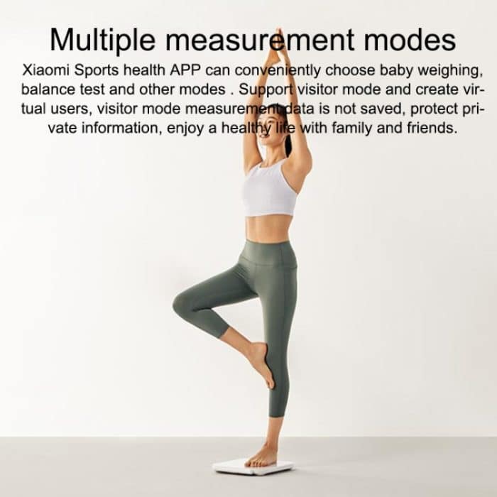 Original Xiaomi Acht-Elektroden-Körperfettwaage WiFi Bluetooth APP-Unterstützung, Eight Electrode – Bild 3