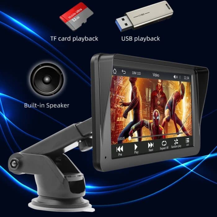 B5300 7-Zoll-Wireless-CarPlay-Auto-Bluetooth-MP5-Player, unterstützt die Verbindung von Mobiltelefonen – Bild 9