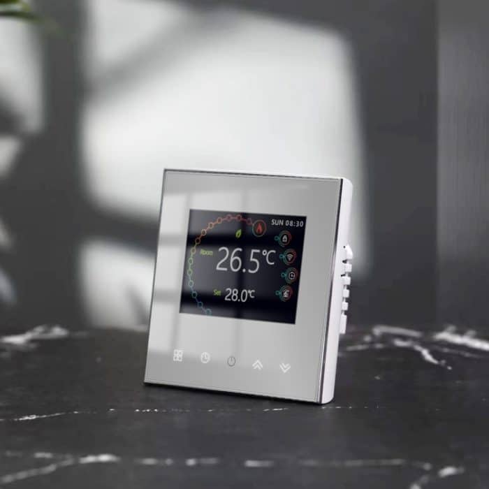 220V Smart Home Heizungsthermostat Elektrische Heizung WiFi Thermostat mit externem Sensorkabel, BHT-2002GBLM – Bild 2