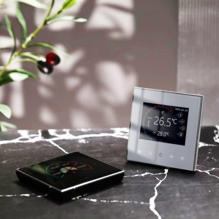 220V Smart Home Heizungsthermostat Elektrische Heizung WiFi Thermostat mit externem Sensorkabel, BHT-2002GBLM – Bild 3