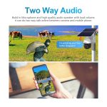 ESCAM QF724 3MP 24h-Aufzeichnung Cloud-Speicher PT 4G PIR-Alarm-IP-Kamera mit Solarpanel, AU Plug – Bild 11