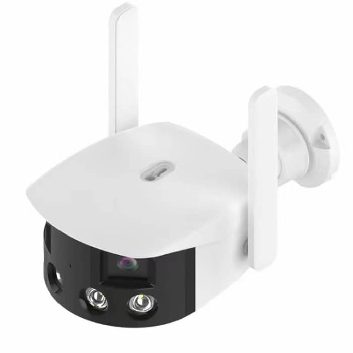 Q38 WIFI Humanoidenerkennung AI Alarm 180 Grad Dual 2MP IP Kamera, AU Plug, US Plug, EU Plug, UK Plug – Bild 1