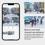 QX81 Humanoidenerkennung AI Alarm WIFI Sphärische Dual 2MP IP-Kamera, AU Plug, US Plug, EU Plug, UK Plug – Bild 5