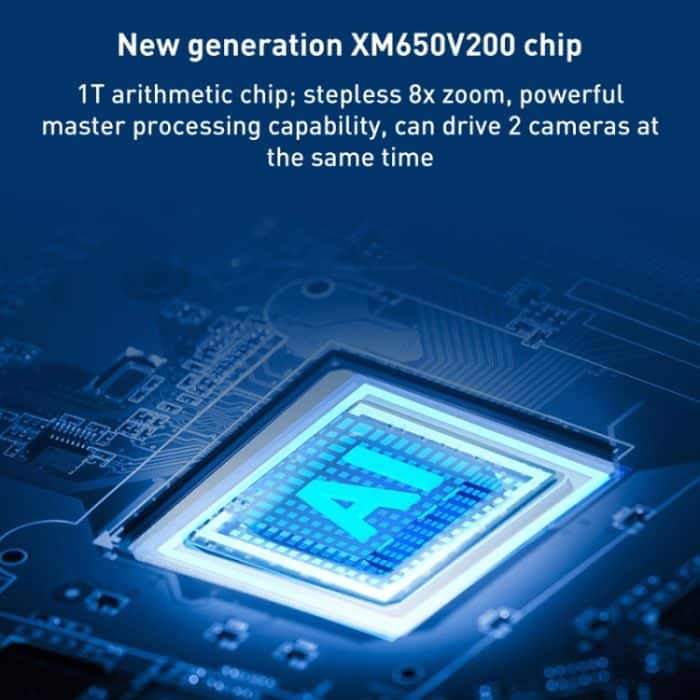 QX81 Humanoidenerkennung AI Alarm WIFI Sphärische Dual 2MP IP-Kamera, AU Plug, US Plug, EU Plug, UK Plug – Bild 8