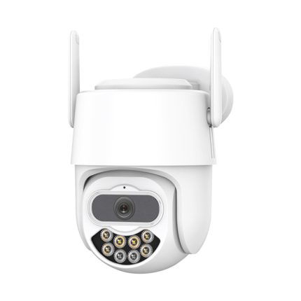 QX82 400 W Dual-Screen-Zweikanal-Synchronüberwachungs-IP-Kamera, AU Plug, US Plug, EU Plug, UK Plug