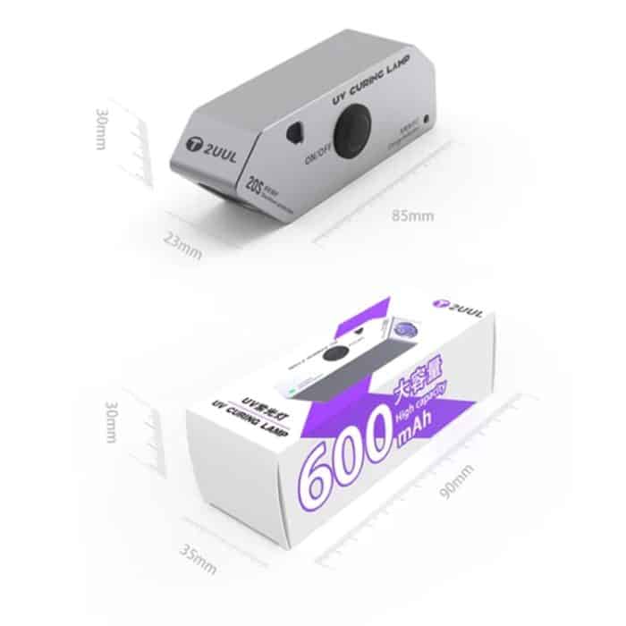 2UUL SC05 Tragbare Hochleistungs-UV-Härtungslampe für grünen Ölkleber – Bild 5